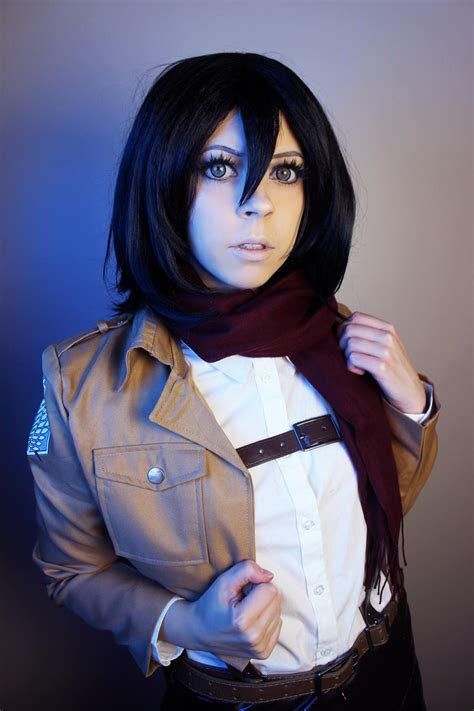 sexy mikasa|Attack on Titan Fan Spices Up Mikasa in New Cosplay